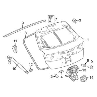 Acura OE - Lift Gate - Gate & Hardware