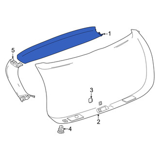 Acura OE - Rear Upper Liftgate Trim