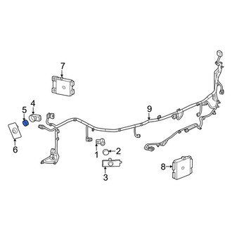 Acura OE - Front Inner Parking Aid Sensor Retaining Ring