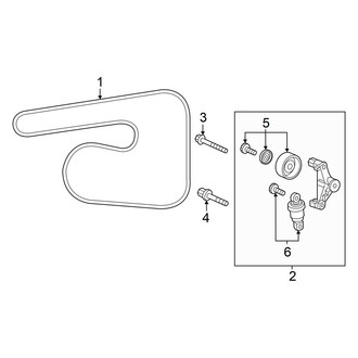 Acura OE - Cooling - Belts & Pulleys
