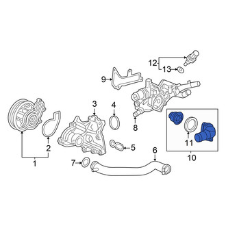 Acura OE - Engine Coolant Thermostat Kit