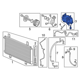 Acura OE - A/C Compressor