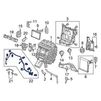 Acura OE - HVAC System Wiring Harness