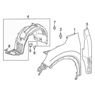 Acura OE - Fender & Components
