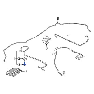 Acura OE - Radio Antenna Base Bolt