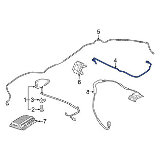 Acura OE - Front Antenna Cable