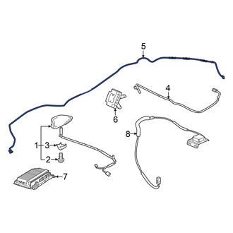 Acura OE - Rear Antenna Cable