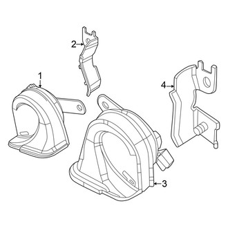 Acura OE - Electrical - Horn
