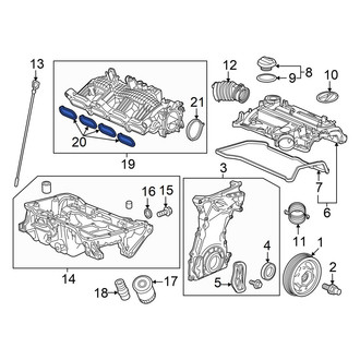 Acura OE - Engine Intake Manifold Gasket