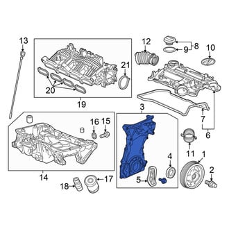 Acura OE - Engine Timing Cover