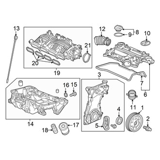 Acura OE - Engine / Transaxle - Engine Parts