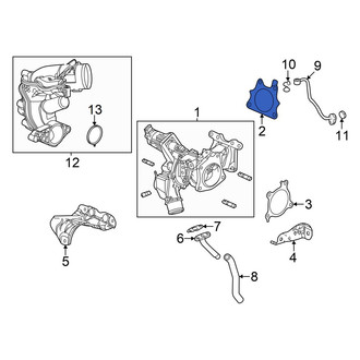 Acura OE - Rear Turbocharger Gasket