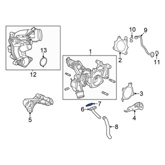 Acura OE - Turbocharger Oil Line Gasket