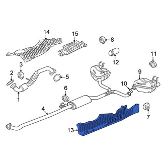 Acura OE - Lower Floor Pan Heat Shield