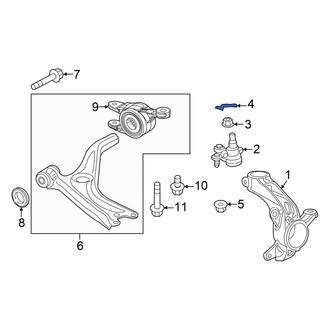 Acura OE - Suspension Ball Joint Lock Pin