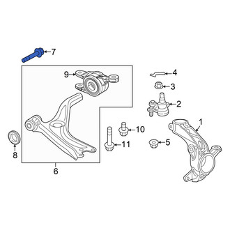 Acura OE - Suspension Control Arm Bolt