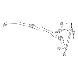Acura OE - Front Suspension - Stabilizer Bar & Components