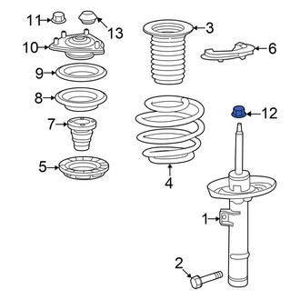 Acura OE - Rear Lower Suspension Control Arm Nut