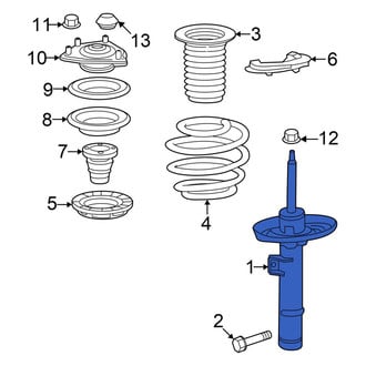 Acura OE - Front Left Suspension Strut