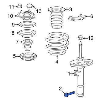 Acura OE - Suspension Strut Bolt