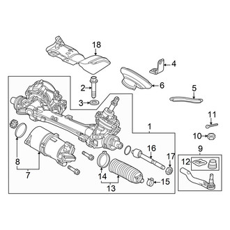 Acura OE - Steering Gear & Linkage