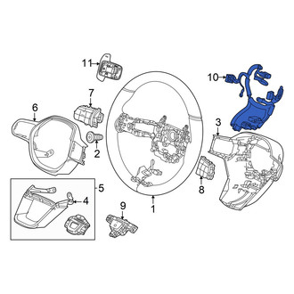 Acura OE - Steering Wheel Wiring Harness