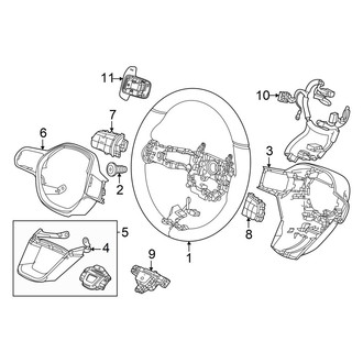 Acura OE - Steering Wheel & Trim