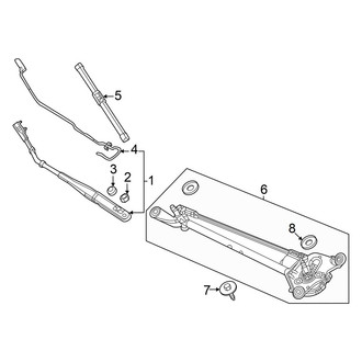 Acura OE - Windshield - Wiper Components