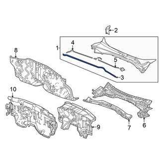 Acura OE - Cowl Cover Seal