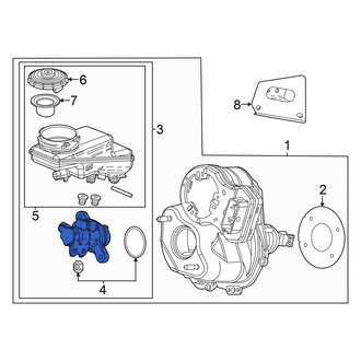 Acura OE - Brake Master Cylinder