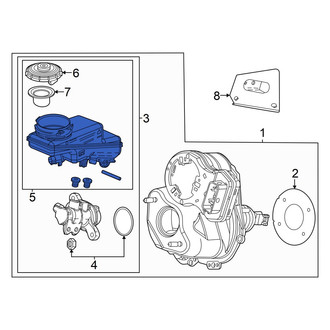 Acura OE - Brake Master Cylinder Reservoir