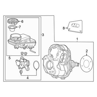 Acura OE - Cowl - Components on Dash Panel