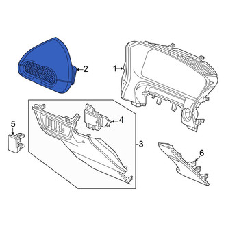 Acura OE - Left Dashboard Air Vent