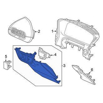 Acura OE - Left Outer Instrument Panel Trim Panel