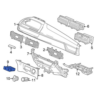 Acura OE - Front 12 Volt Accessory Power Outlet