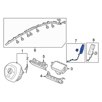 Acura OE - Front Left Seat Air Bag