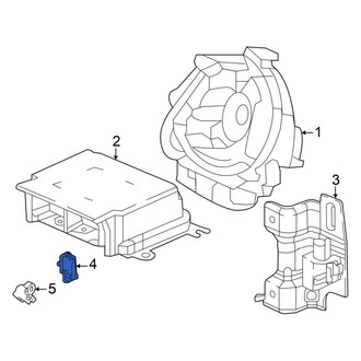 Acura OE - Front Left Air Bag Impact Sensor