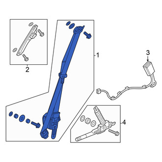 Acura OE - Front Right Seat Belt Lap and Shoulder Belt