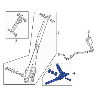 Acura OE - Front Right Seat Belt Pretensioner
