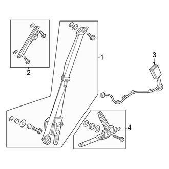 Acura OE - Restraint Systems - Front Seat Belts