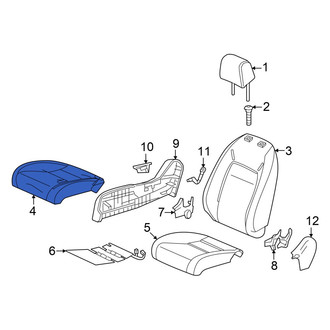 Acura OE - Front Right Seat Cover