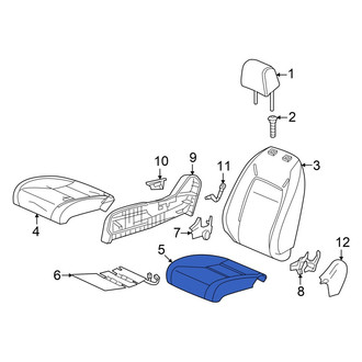 Acura OE - Front Right Seat Cushion Foam