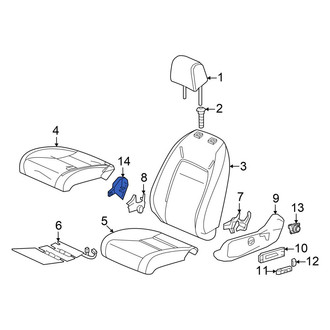 Acura OE - Front Left Inner Seat Trim Panel