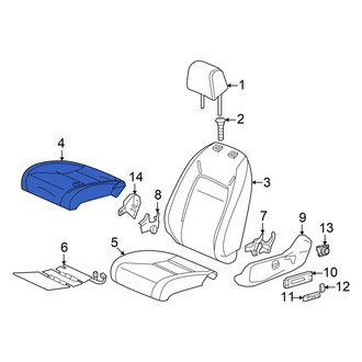 Acura OE - Front Left Seat Cover