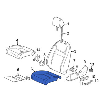 Acura OE - Front Left Seat Cushion Foam