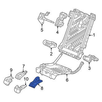 Acura OE - Rear Right Inner Seat Frame Bracket
