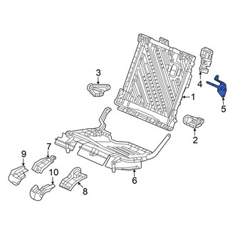 Acura OE - Rear Left Folding Seat Lock Striker