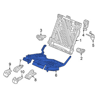 Acura OE - Rear Left Seat Frame