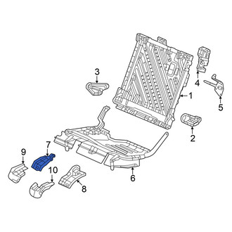 Acura OE - Rear Left Inner Seat Frame Bracket
