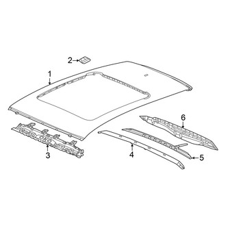 Acura OE - Roof & Components (W/O Panoramic)